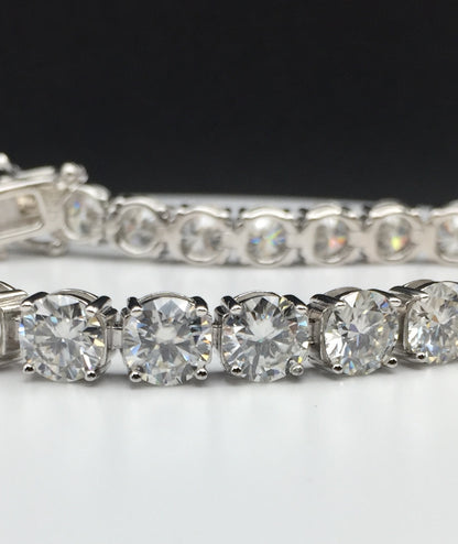 6.5mm Moissanite Tennis Bracelet