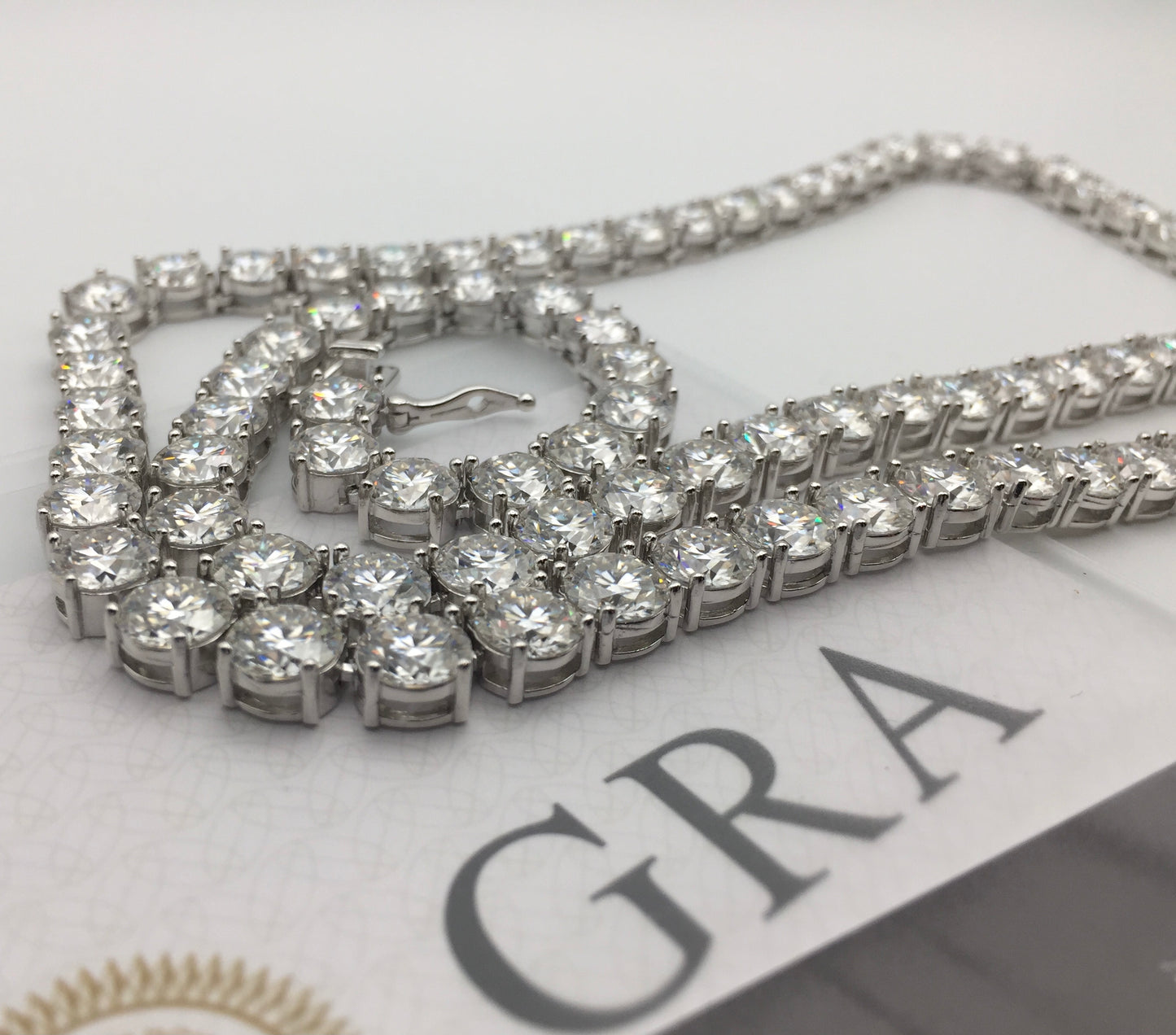 6.5mm Moissanite Tennis Chain