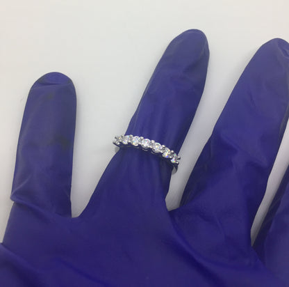 0.7 ct Moissanite Ring