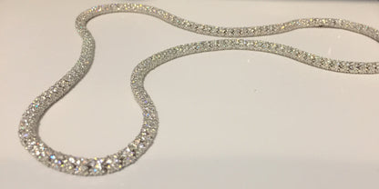 5mm Moissanite “Icy Scales” Chain