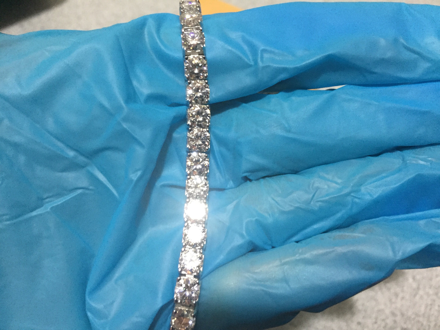 5mm Moissanite Tennis Bracelet *Click-Lock*