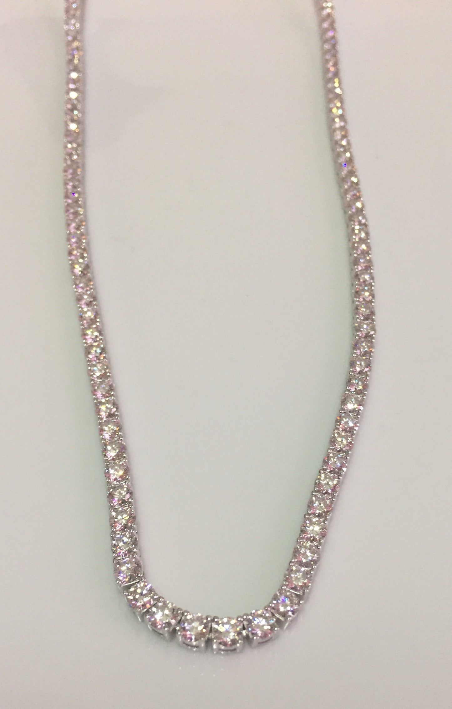4mm Moissanite Tennis Chain