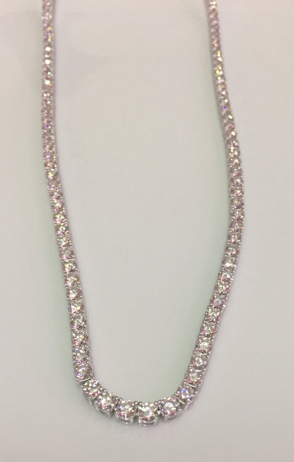 4mm Moissanite Tennis Chain