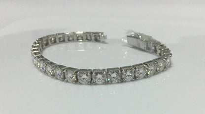 5mm Moissanite Tennis Bracelet *Click-Lock*