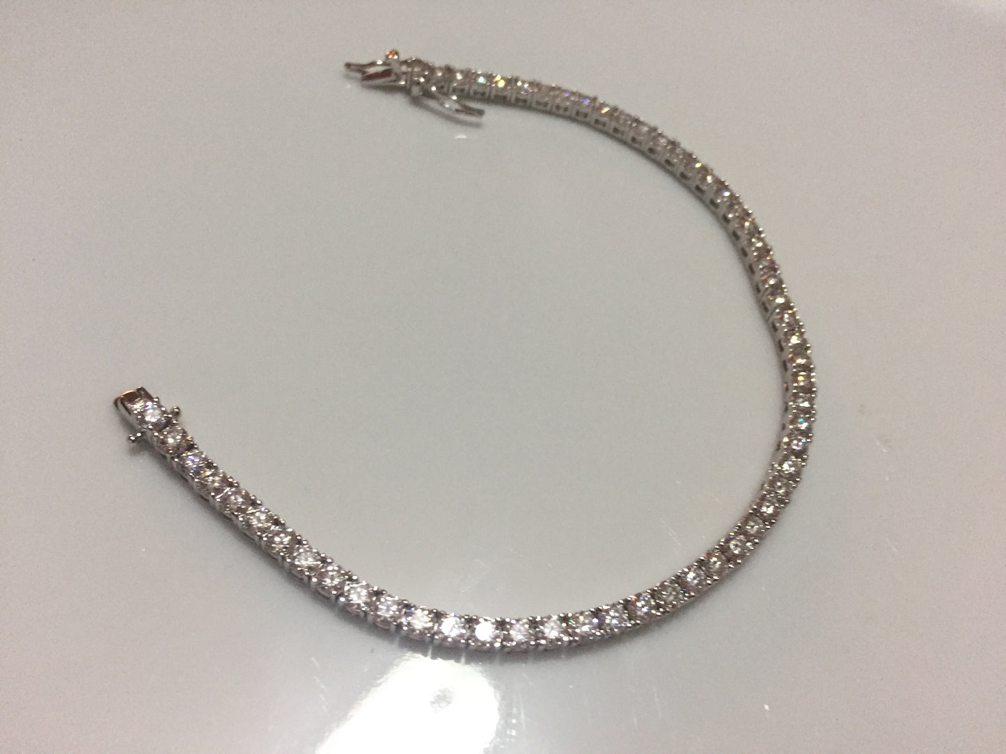 3mm Tennis Bracelet - Moissanite