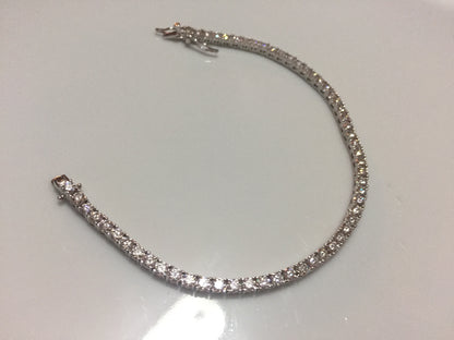 3mm Tennis Bracelet - Moissanite