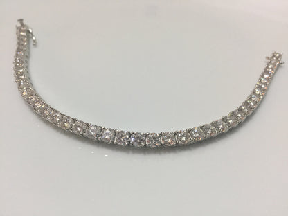 4mm Moissanite Tennis Bracelet