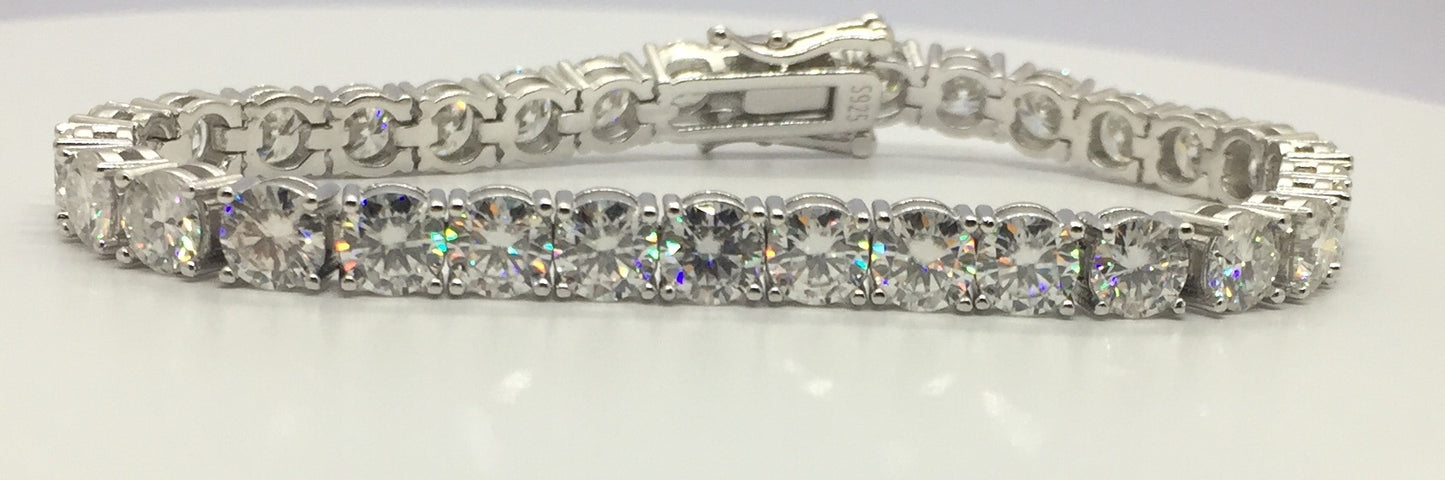 5mm Moissanite Tennis Bracelet