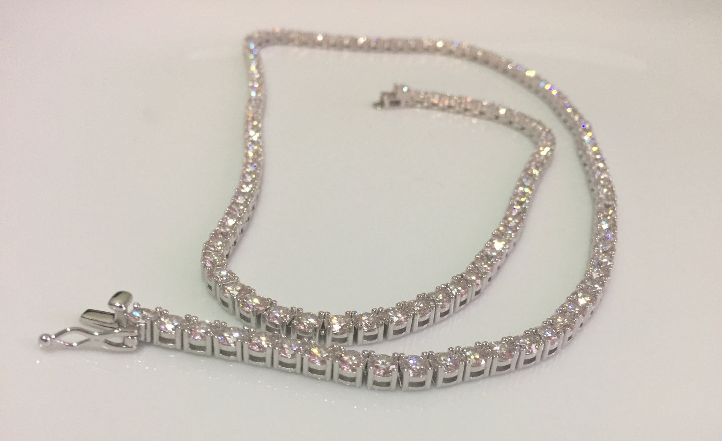 4mm Moissanite Tennis Chain