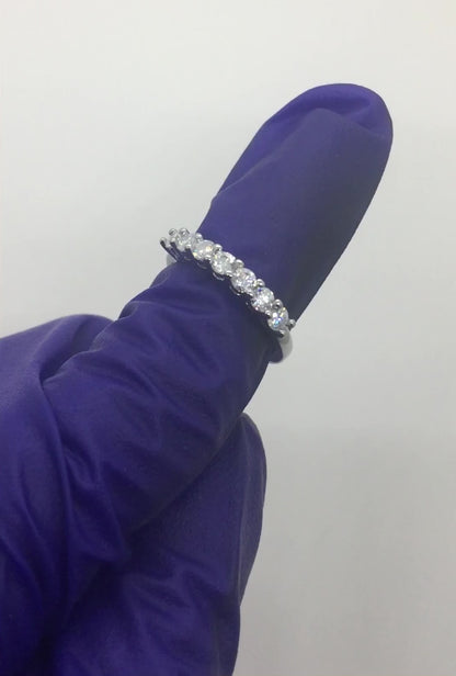 0.7 ct Moissanite Ring