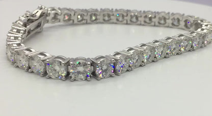 5mm Moissanite Tennis Bracelet