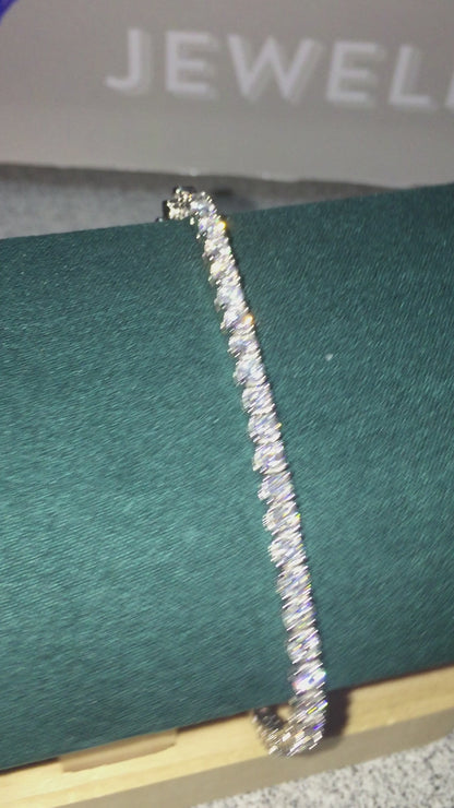 3mm Tennis Bracelet - Moissanite