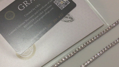 3mm Tennis Bracelet - Moissanite