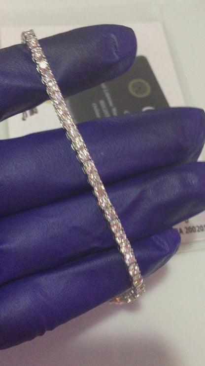 3mm Tennis Bracelet - Moissanite