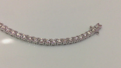 3mm Tennis Bracelet - Moissanite