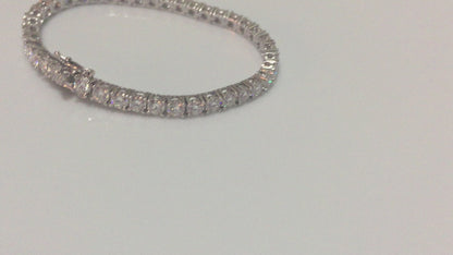 4mm Moissanite Tennis Bracelet