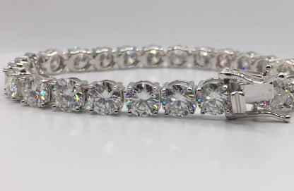 6.5mm Moissanite Tennis Bracelet
