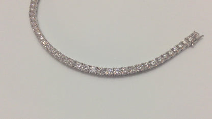 4mm Moissanite Tennis Bracelet