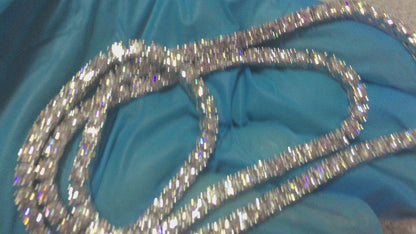 4mm Moissanite Tennis Chain