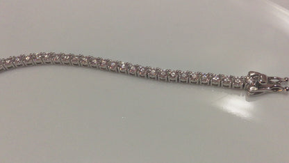 3mm Tennis Bracelet - Moissanite