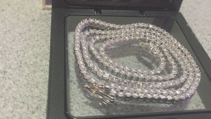 2mm Moissanite Tennis Chain