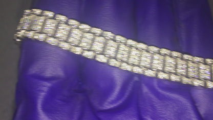 Presidential “Rolex-style” Moissanite Bracelet - 10mm