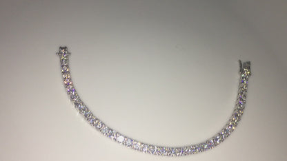 4mm Moissanite Tennis Bracelet
