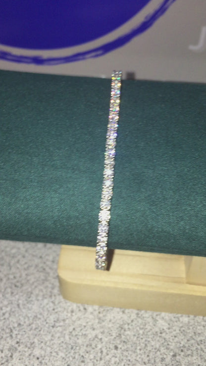 3mm Tennis Bracelet - Moissanite