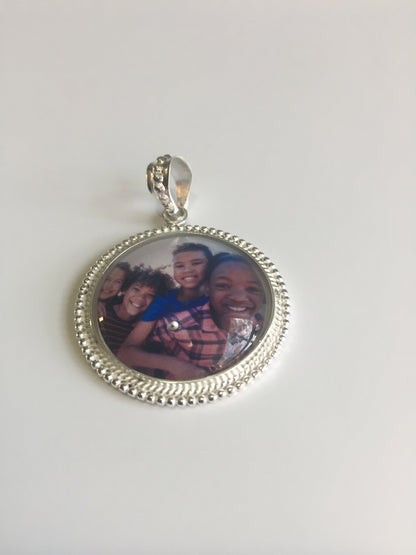 Photo/Memory Pendant (3D Dome)