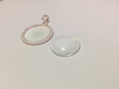 Photo/Memory Pendant (3D Dome)