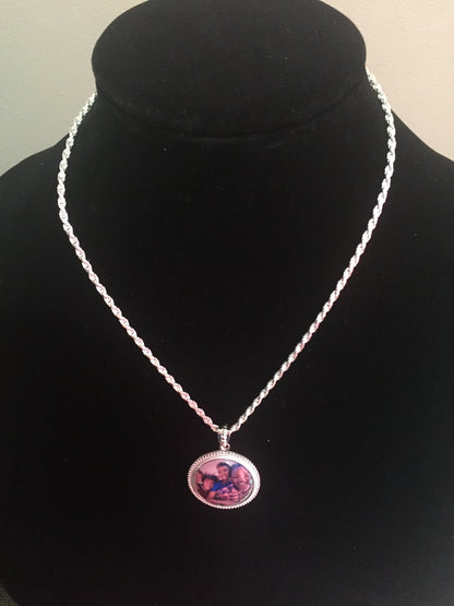 Photo/Memory Pendant (3D Dome)