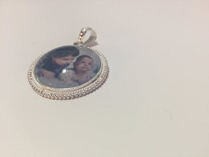 Photo/Memory Pendant (3D Dome)