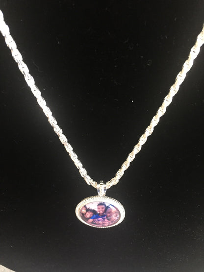 Photo/Memory Pendant (3D Dome)